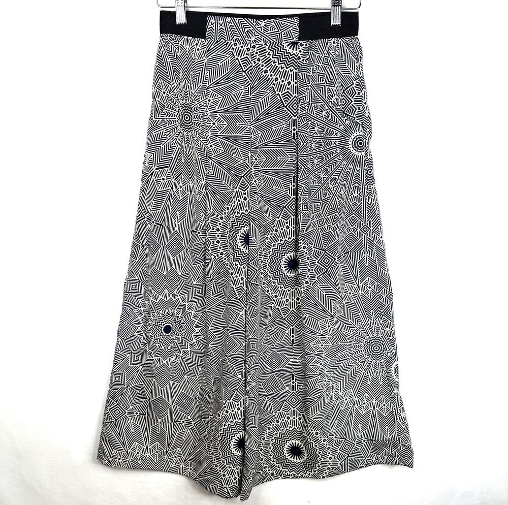Fire Los Angeles Funky Patterned Palazzo Pants Small